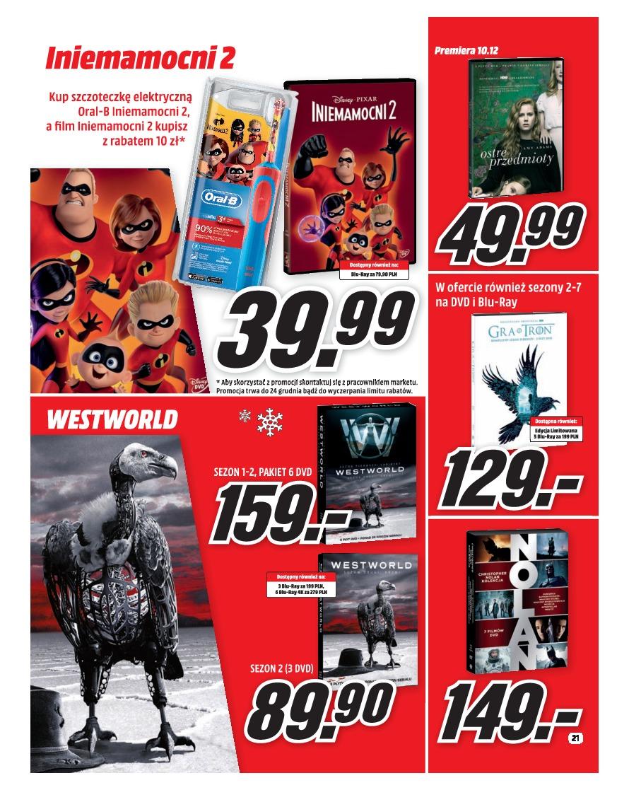 Gazetka promocyjna Media Markt str. 21