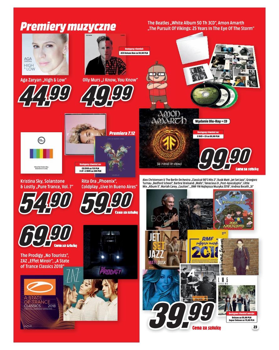 Gazetka promocyjna Media Markt str. 23