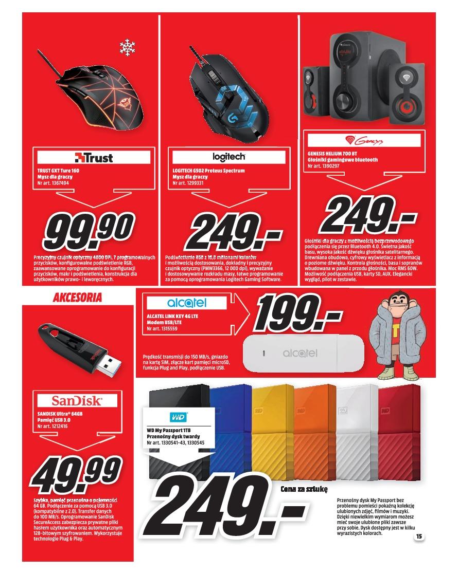 Gazetka promocyjna Media Markt str. 15