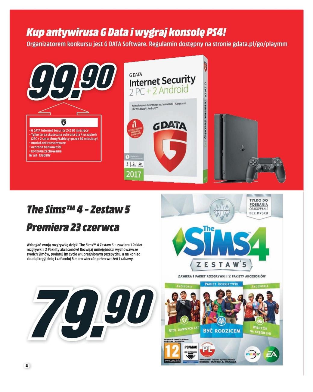 Gazetka promocyjna Media Markt str. 4